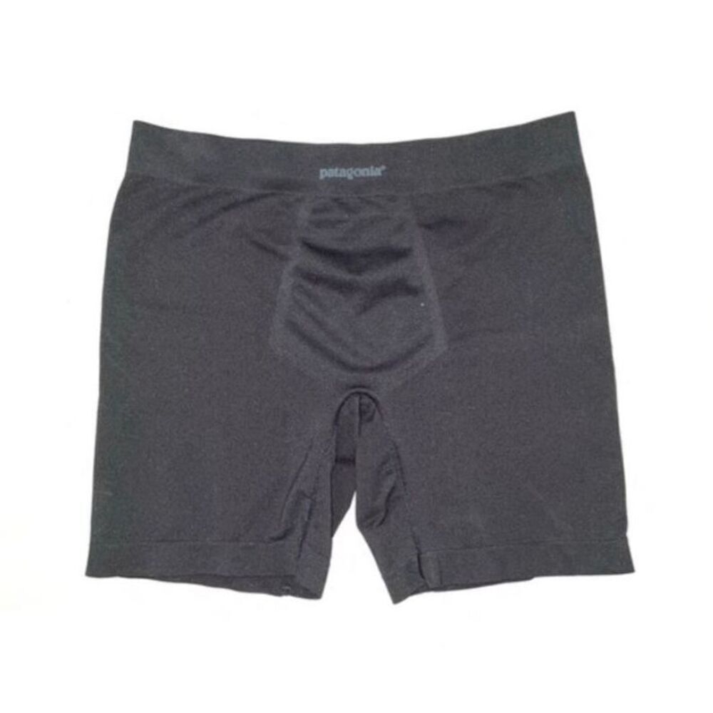 Patagonia Black Sport Compression Boxer Brief seamless biker Shorts UNISEX sz S